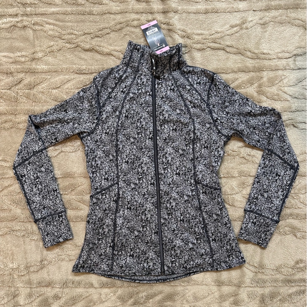 Women's Black and Gray Jacket